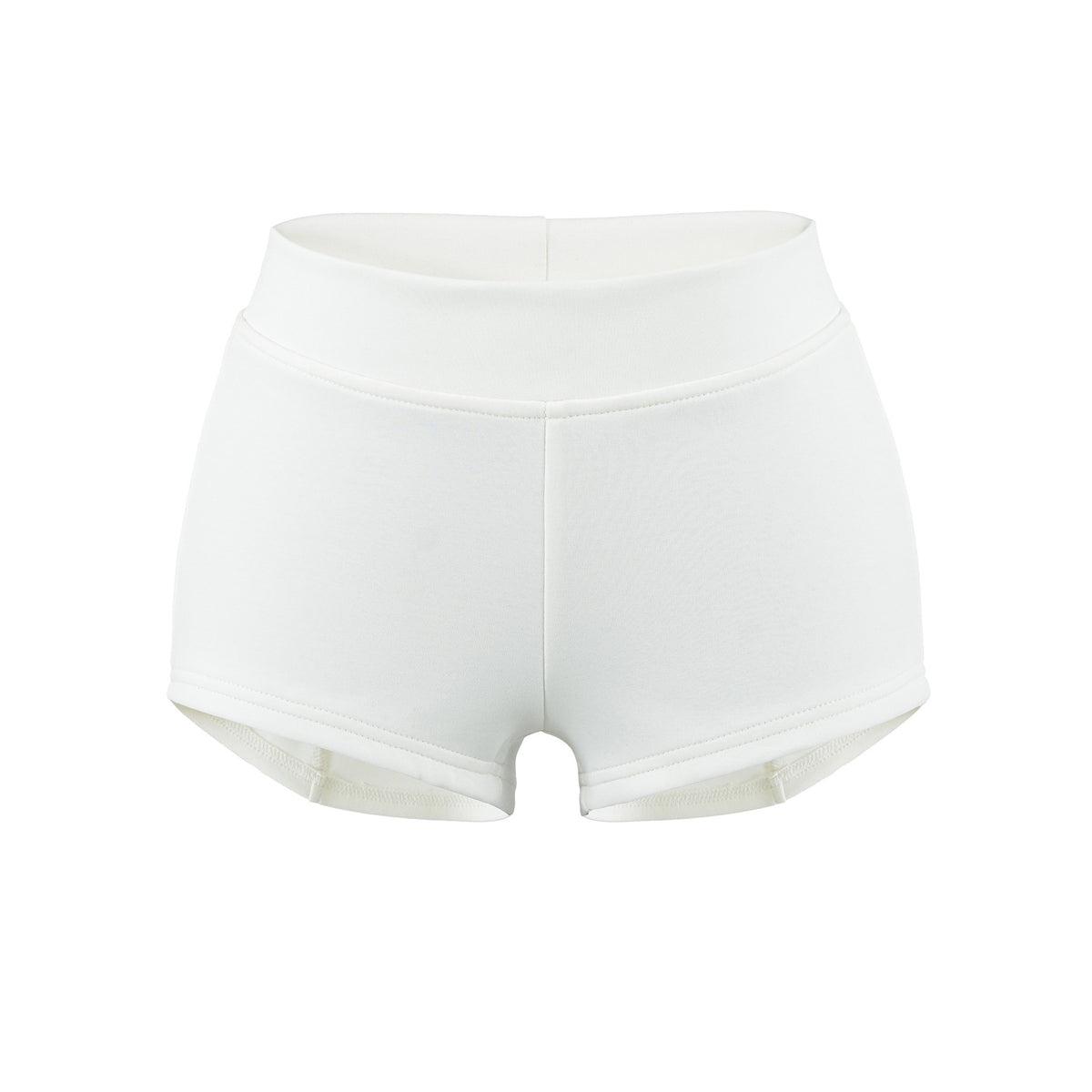 Elastic waist shorts for women