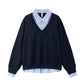 Collar hoodies for men and women fashion