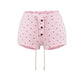Elastic waist shorts for women