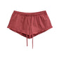Elastic waist shorts for women