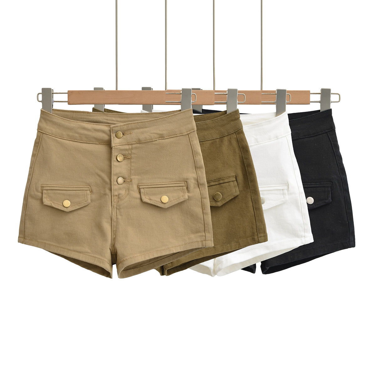 Low waisted shorts for women