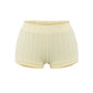 Elastic waist shorts for women