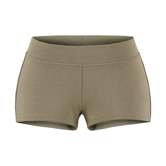 Elastic waist shorts for women