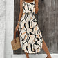 Printed camisole dress for fashion