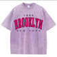 Washed loose top for women