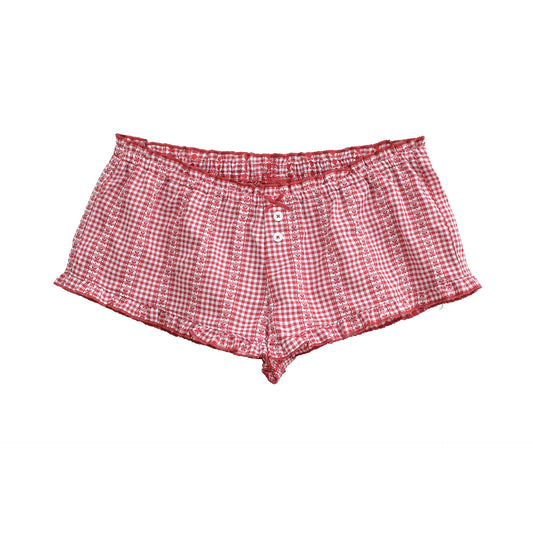 Elastic waist shorts for women