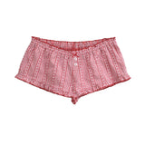 Elastic waist shorts for women