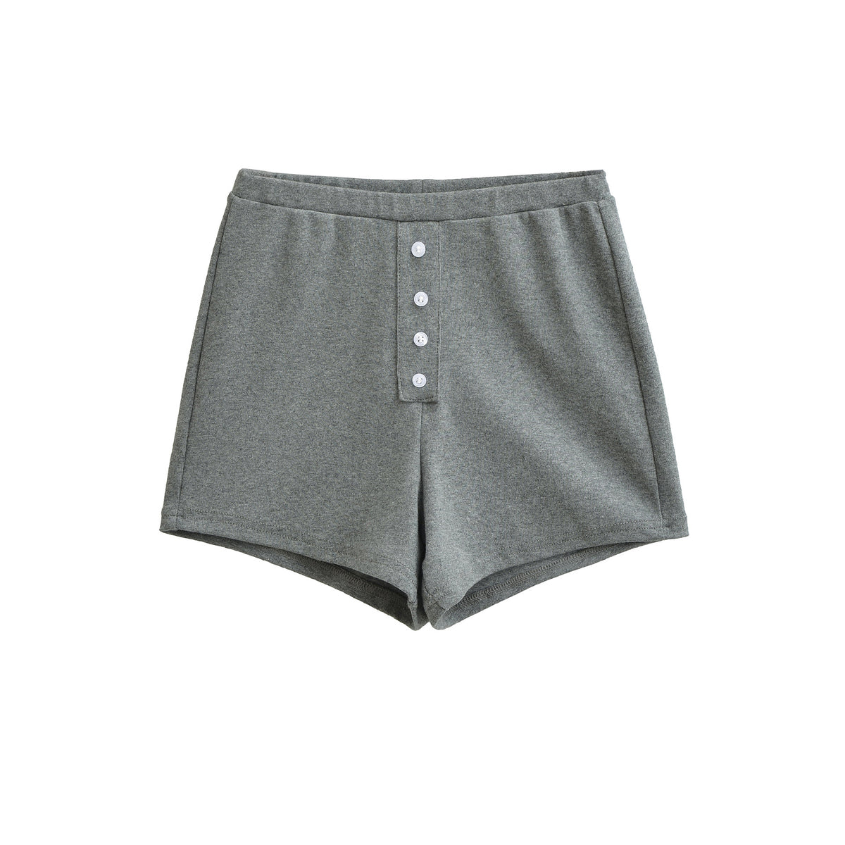 Elastic waist shorts for women