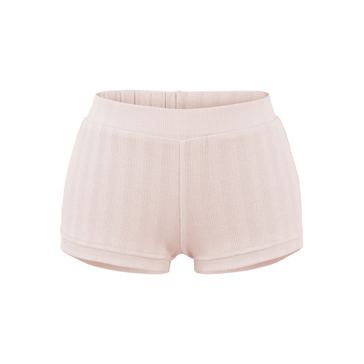 Elastic waist shorts for women