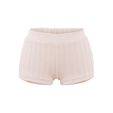 Elastic waist shorts for women