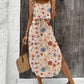Printed camisole dress for fashion