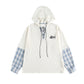 Fake two hoodies for men and women