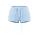 Elastic waist shorts for women