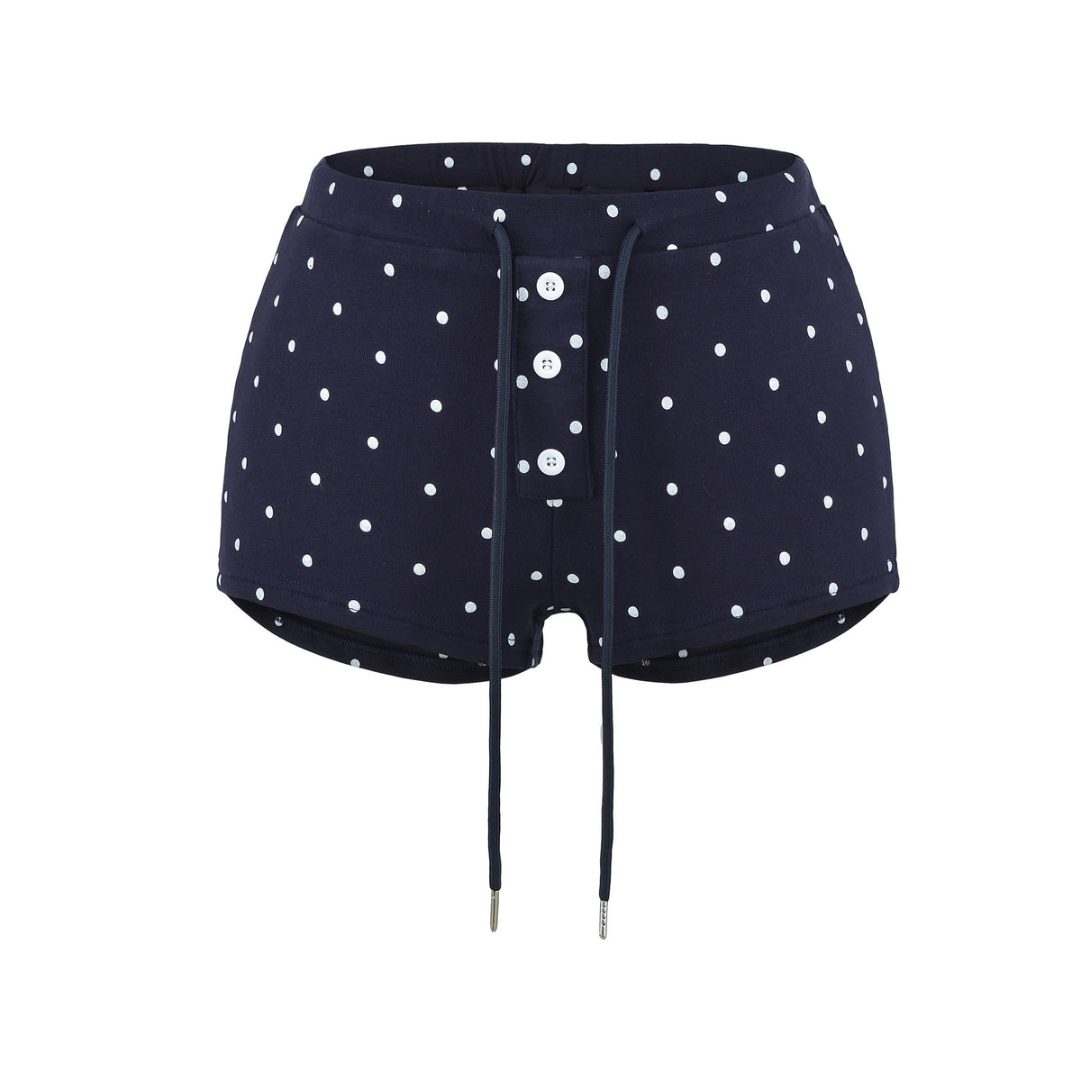 Elastic waist shorts for women