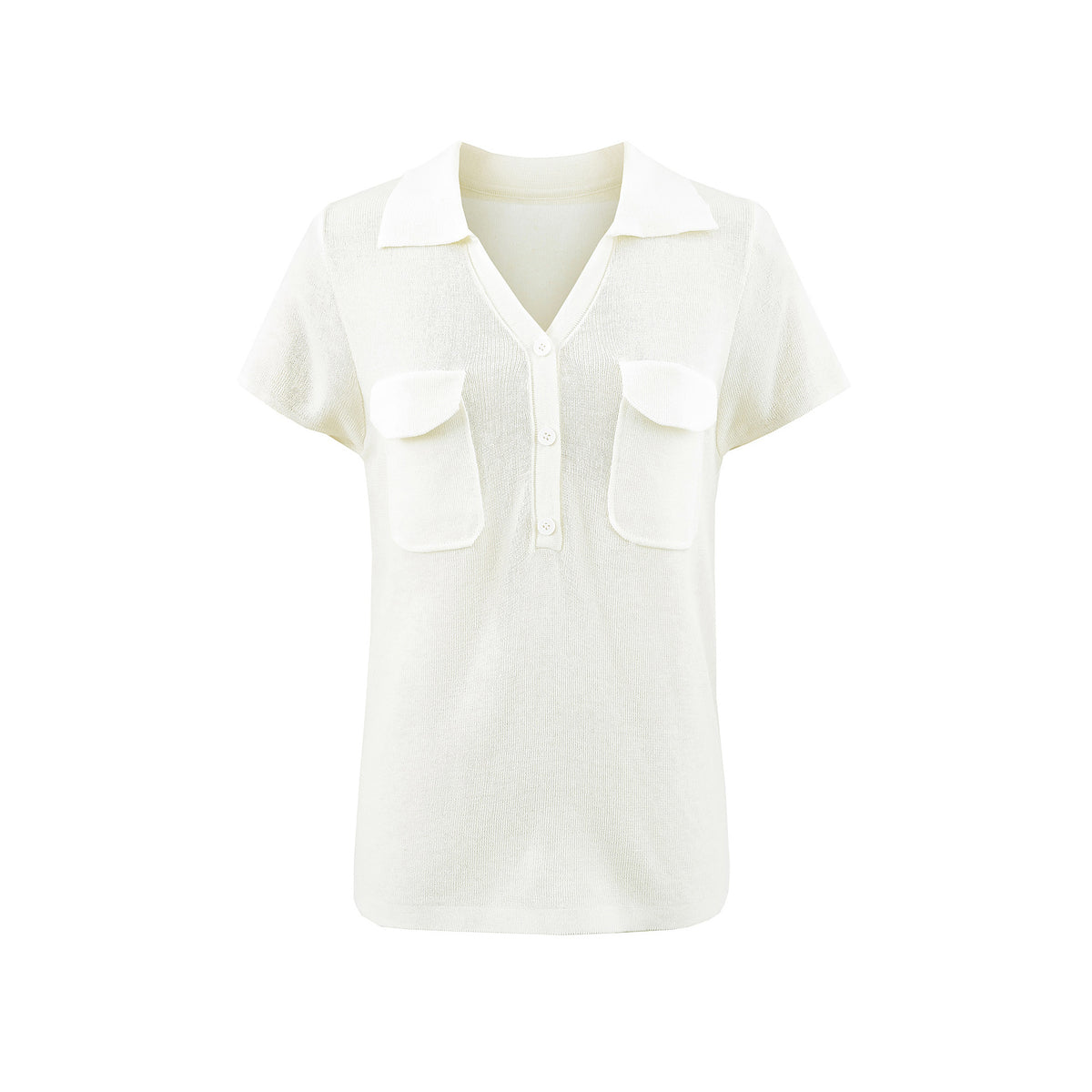 V-neck top for women