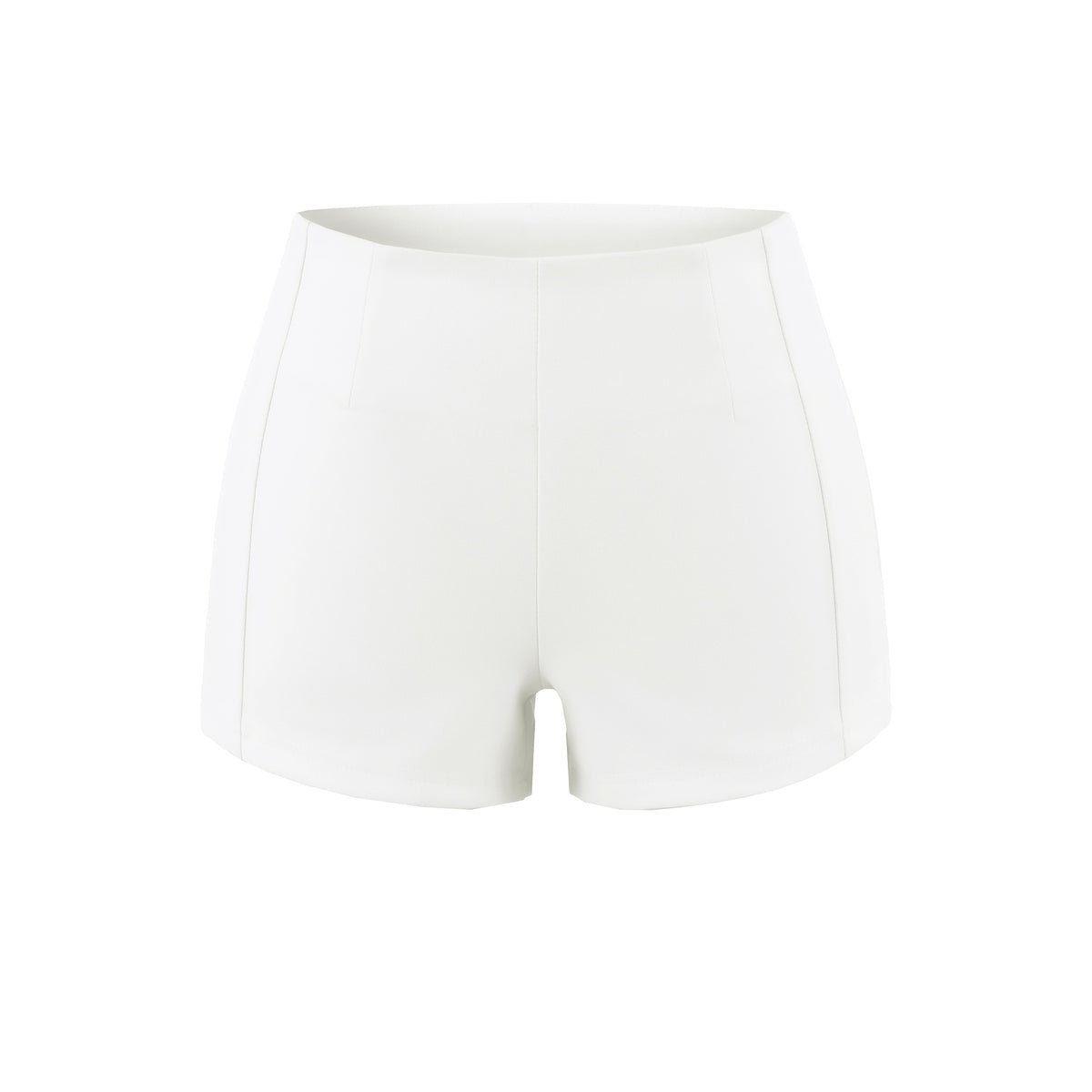 Elastic waist shorts for women