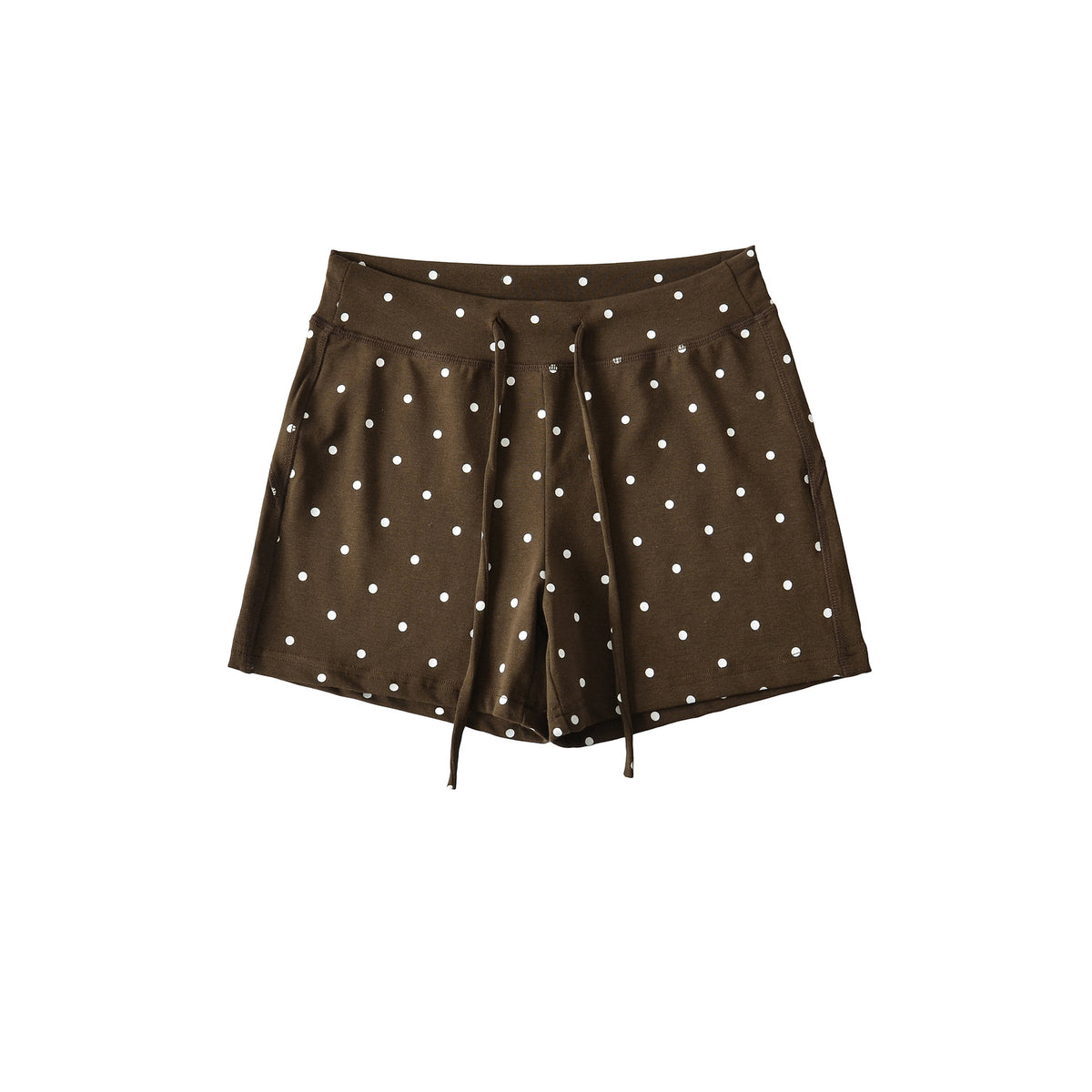 Elastic waist shorts for women