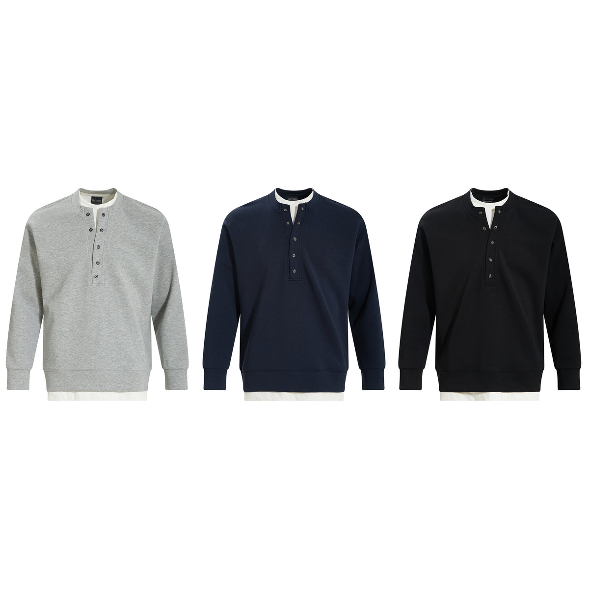 Henry collar undershirt