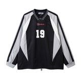 V-neck baseball hoodies for men and women