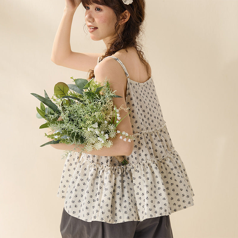 Floral camisole top for women