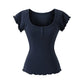 U-neck top for women