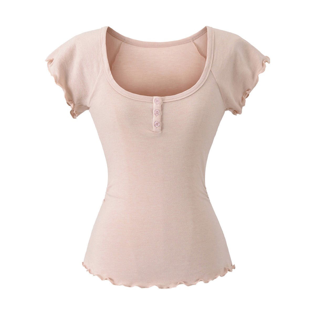 U-neck top for women