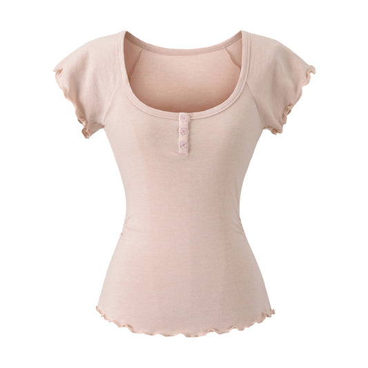 U-neck top for women