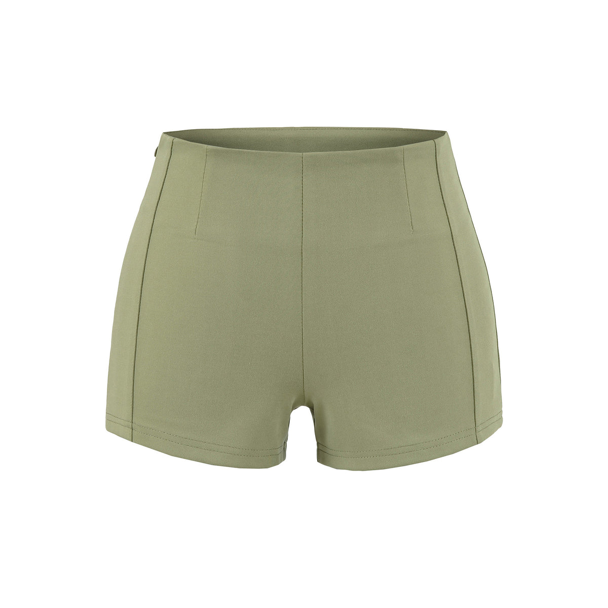 Elastic waist shorts for women