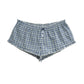 Elastic waist shorts for women