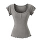 U-neck top for women