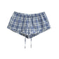 Elastic waist shorts for women