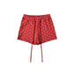 Elastic waist shorts for women