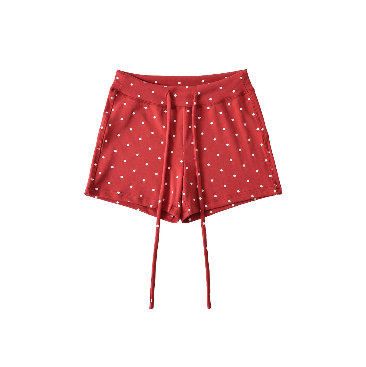 Elastic waist shorts for women