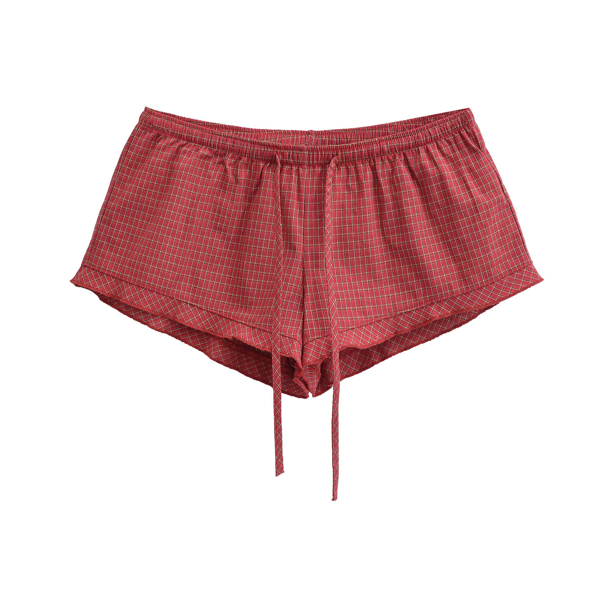 Elastic waist shorts for women